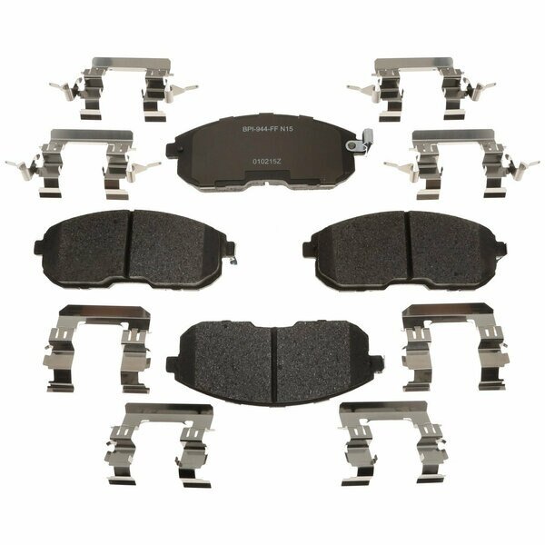 BRAKE PADS OEM OE Replacement Metallic Includes Mounting Hardware, R/M Brakes, Mfr#: MGD815MH